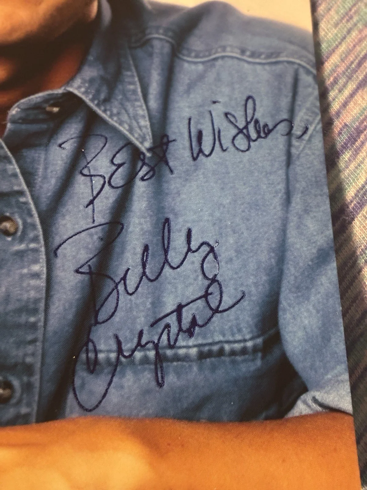 Billy Crystal autographed small color photograph, image 2