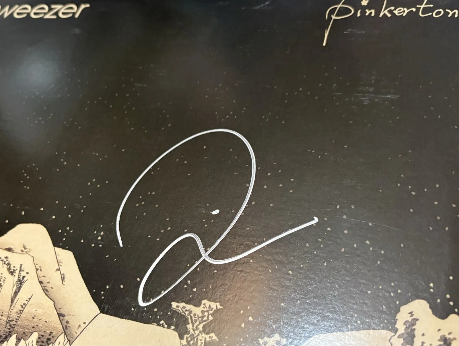 Rivers Cuomo Autographed Weezer Vinyl🎸Pinkerton🎸, image 2