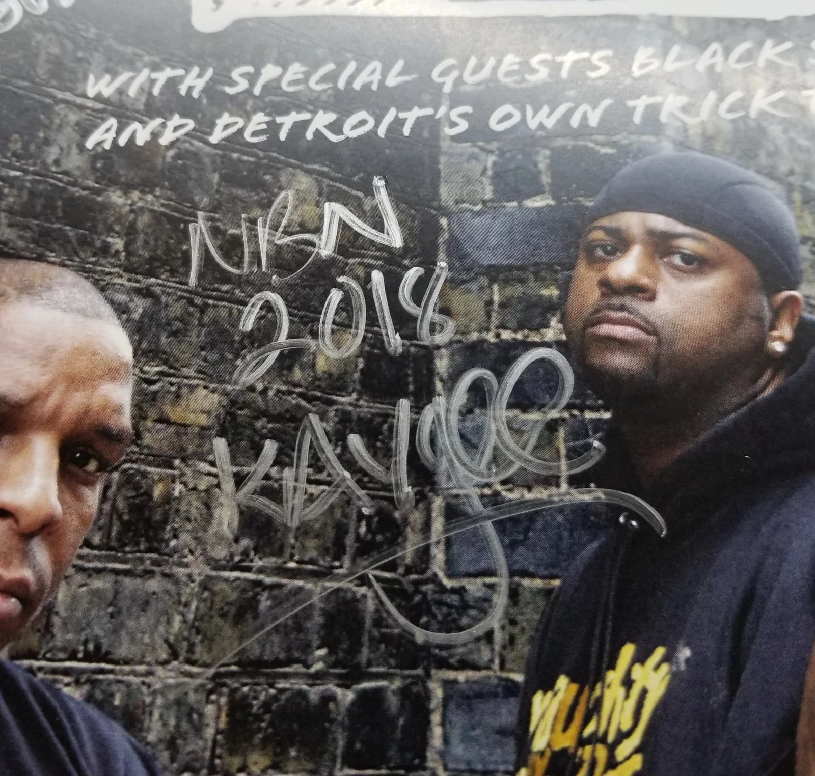 Naughty By Nature SIGNED Concert Show Photo JSA COA Autograph Vin Treach Kay Gee, изображение 3