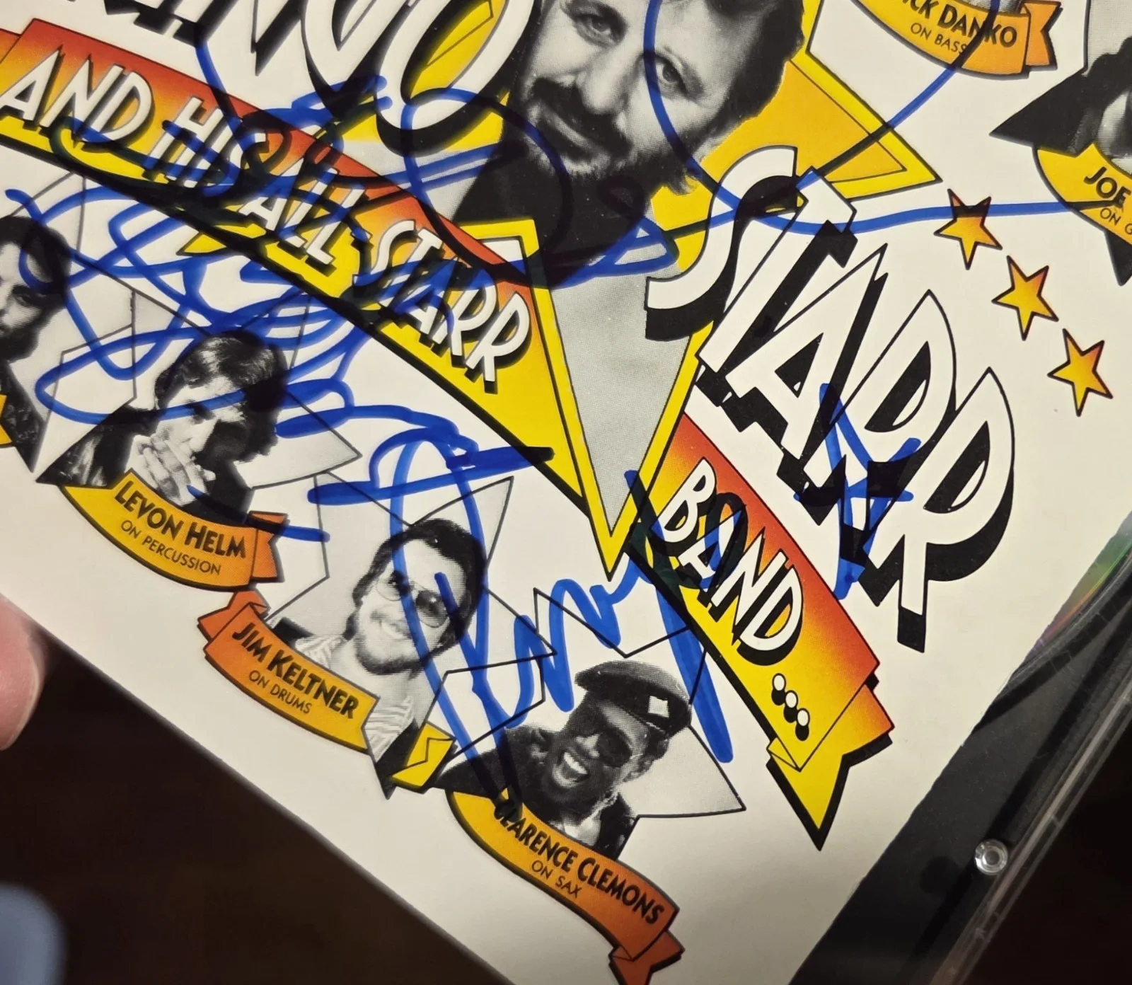 Ringo Starr Signed All Star Band Autograph COA Joe Walsh Dr John, image 2
