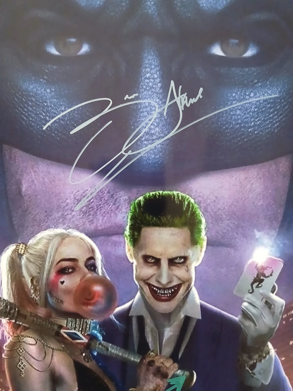 Margot Robbie, Jared Leto, Ben Affleck — Margot Robbie Jared Leto Ben Affleck Suicide Squad Autographed 13x19 Mini Poster, изображение 3