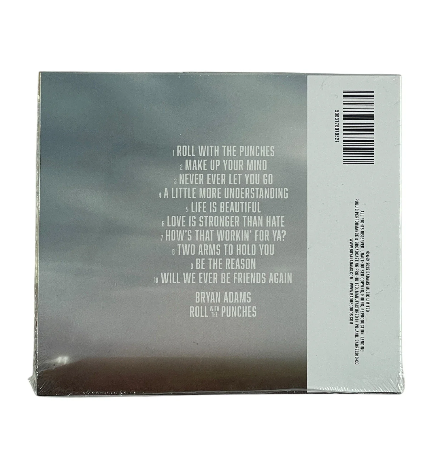 Bryan Adams Signed Roll With The Punches Photo Card Autographed + Sealed CD ACOA, изображение 4