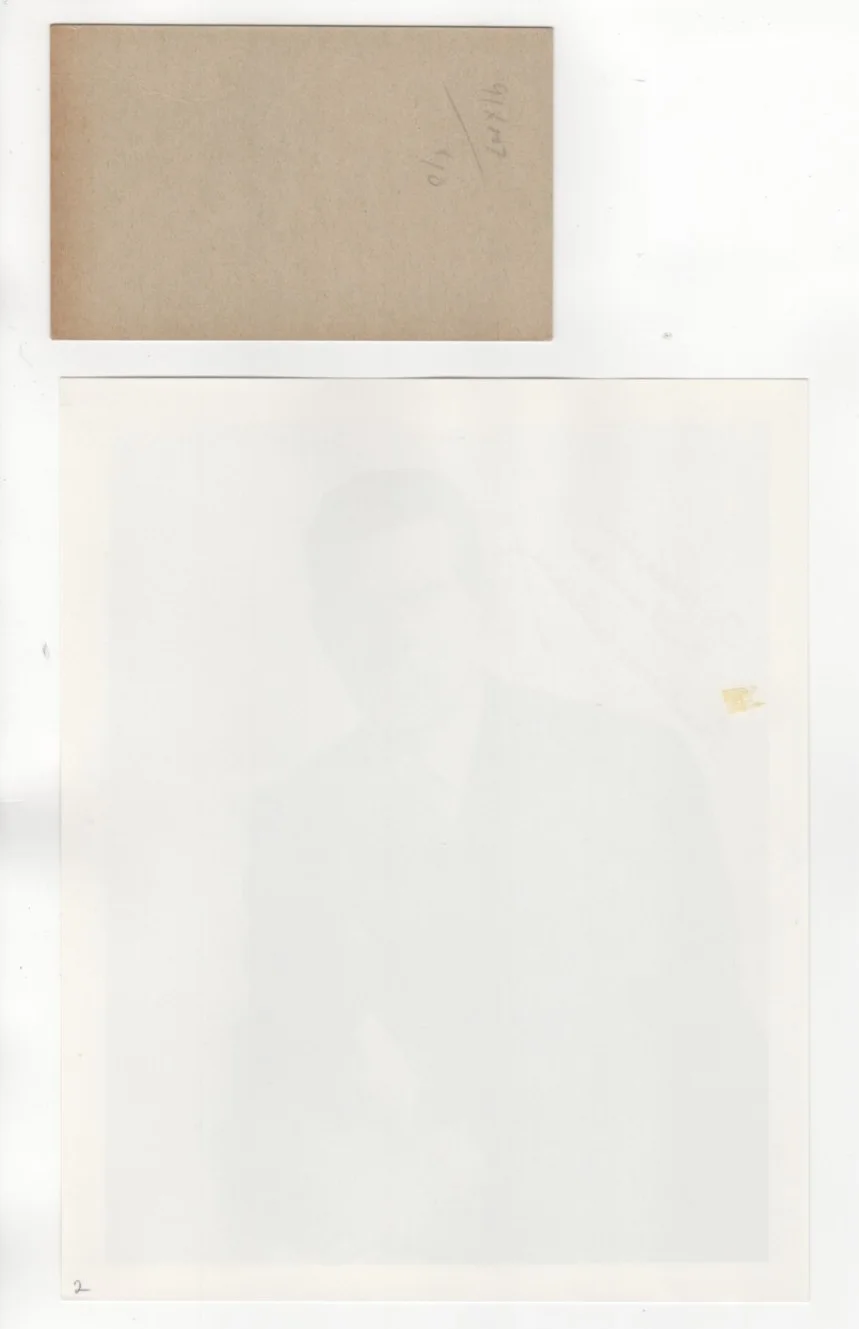 Fred MacMurray — Fred MacMurray lot 2 Signed 8x10 + photo fan card Shaggy Dog My Three Sons, изображение 2