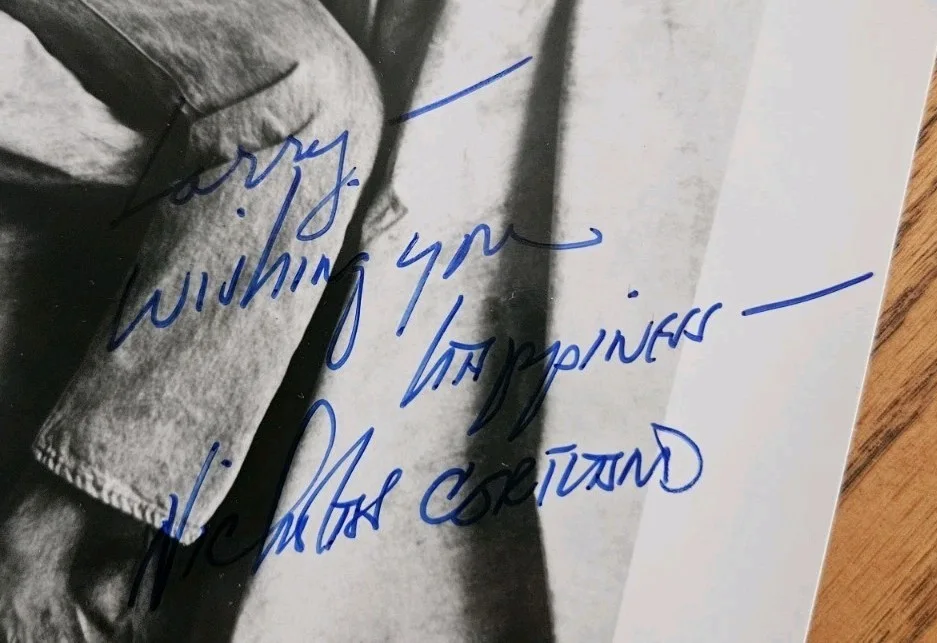 Nicholas Cortland — Nicholas Cortland rare signed vintage early 8x10 photo, "Frogs", "Bear Island", изображение 2