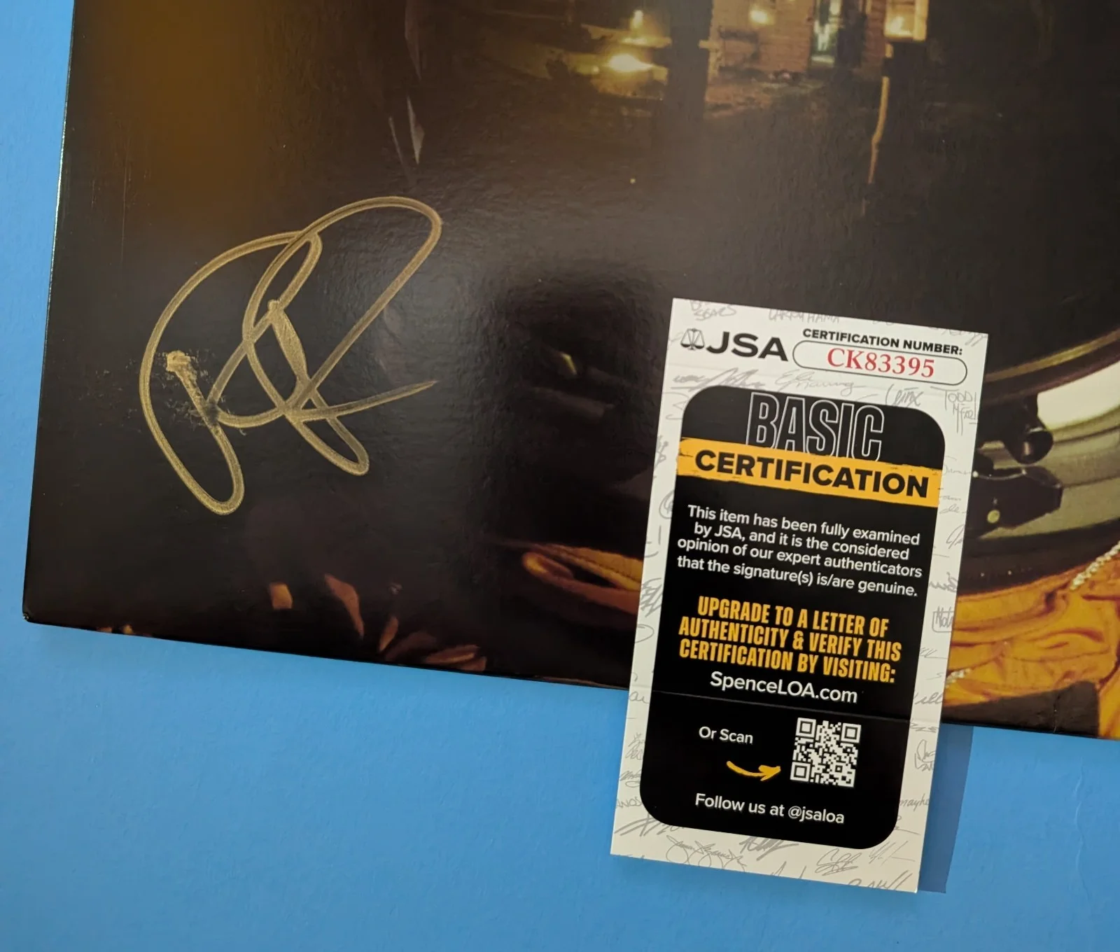 Ronnie Radke Falling In Reverse Signed Autographed Coming Home Vinyl JSA COA, image 2