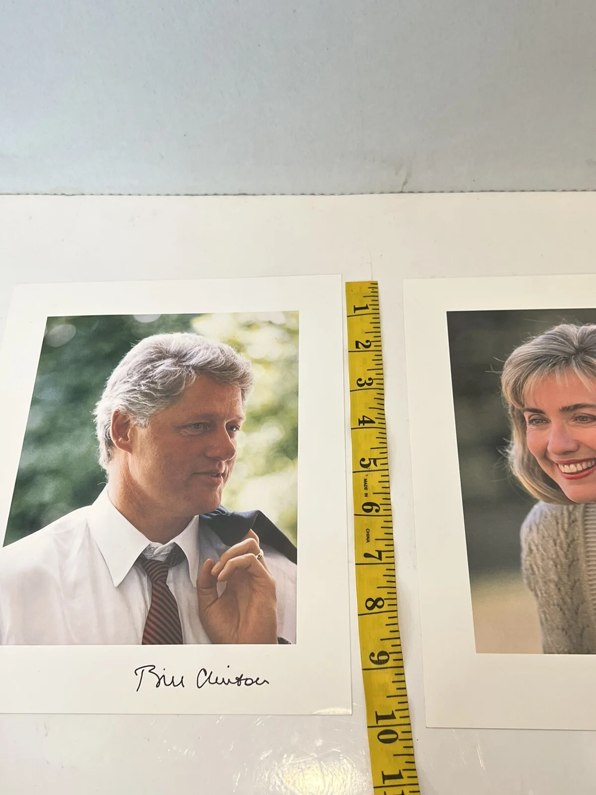 Bill Clinton — Bill Clinton autographed photo, Auto Sign, Signed Pic, Photo Of Hillary Clinton, изображение 4