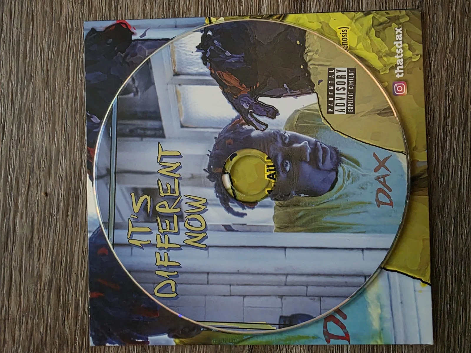 Dax - It's Different Now CD Signed Autograped Hip Hop Rap, image 4
