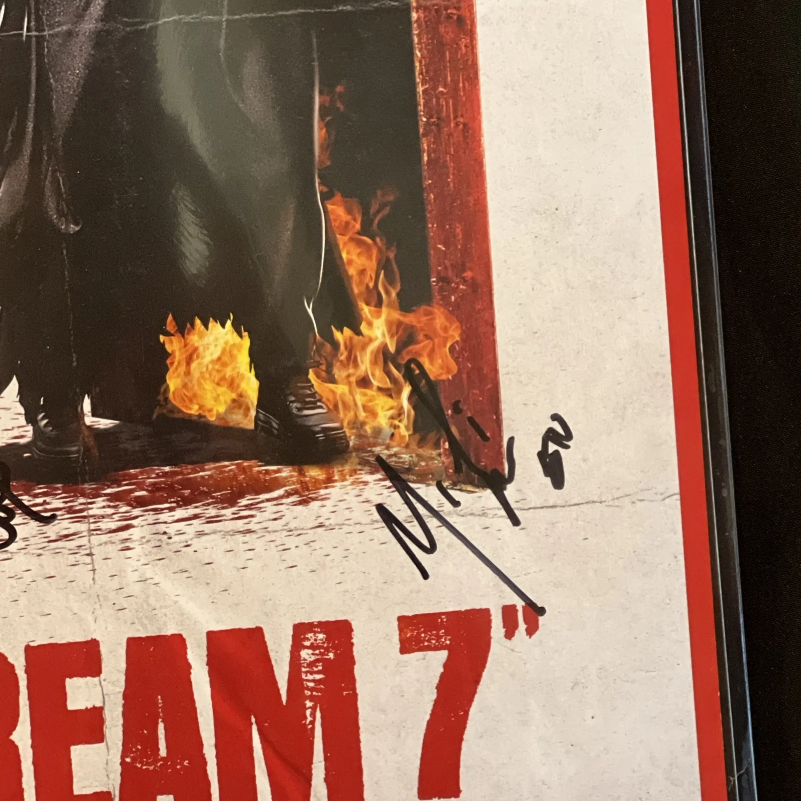 Courtney Cox, Matthew Lillard, Mckenna Grace, Isabel May — Courtney Cox ,Matthew Lillard & Mckenna Grace Signed Scream 7 Movie Poster PSA, изображение 3