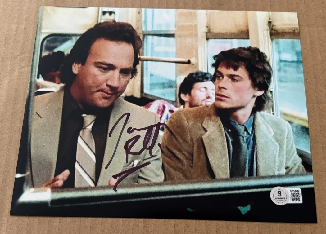 JIM BELUSHI — JIM BELUSHI SIGNED ABOUT LAST NIGHT 8X10 PHOTO BECKETT BAS HAND SIGNED