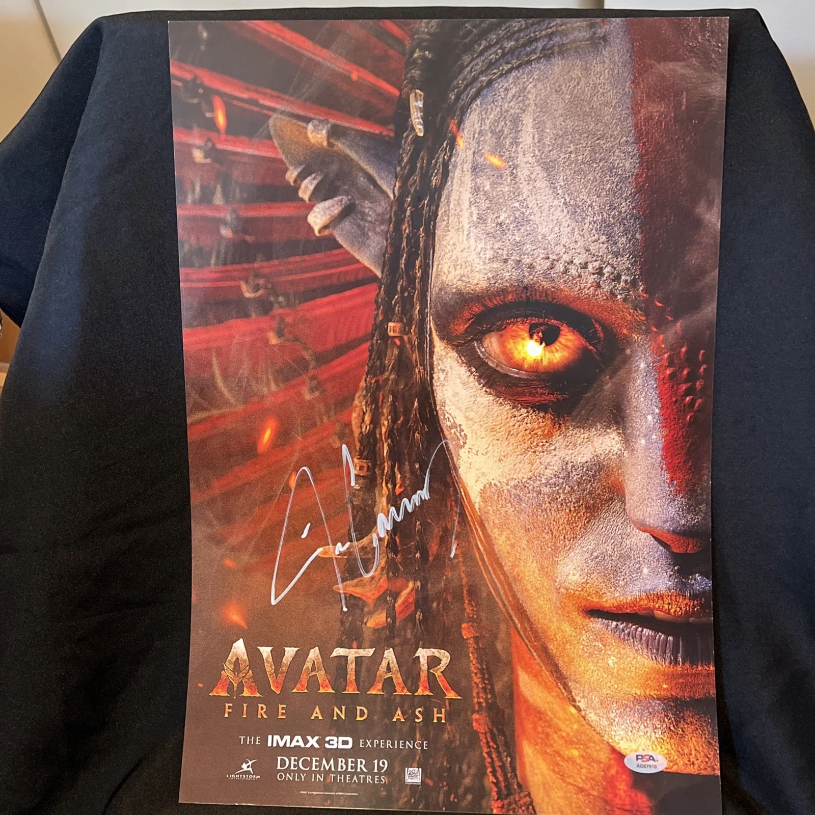 James Cameron — James Cameron Signed Autograph AVATAR Original Movie Poster PSA /DNA Authentic, изображение 4