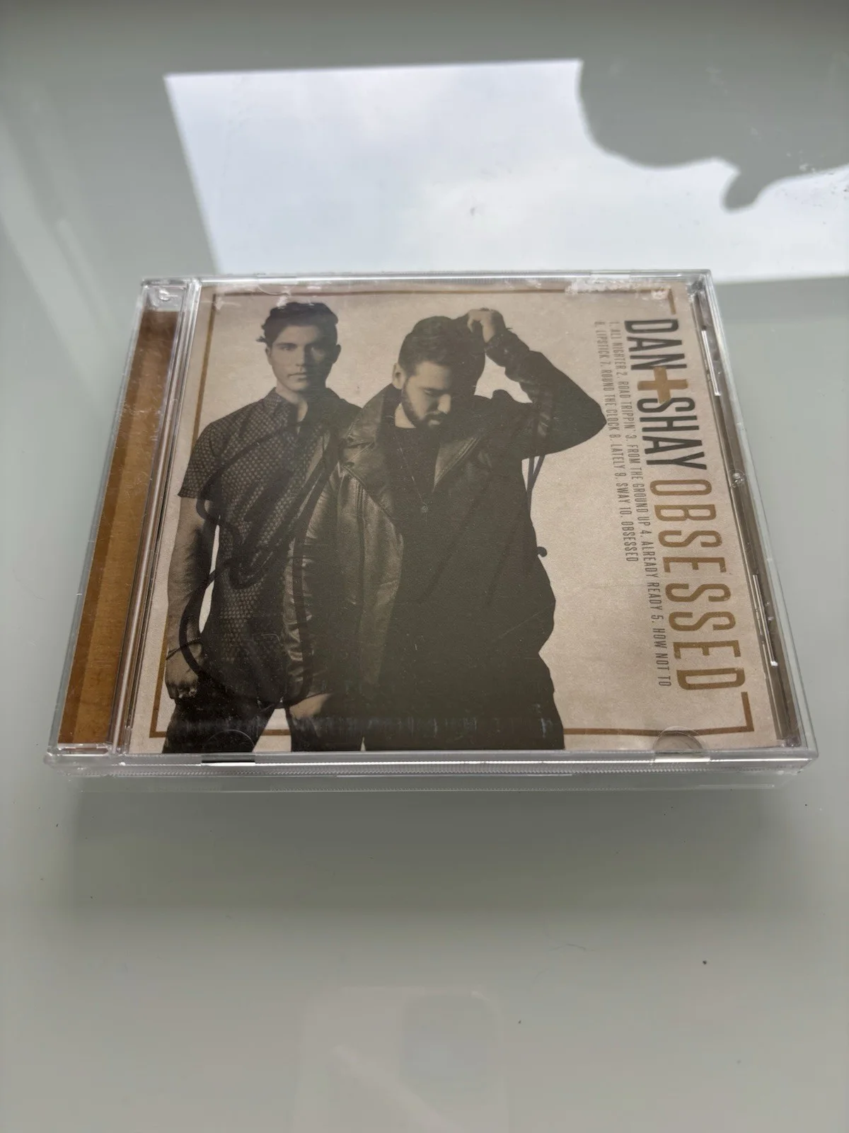 Dan + Shay Obsessed Autographed CD Original Signed Country Music, image 2