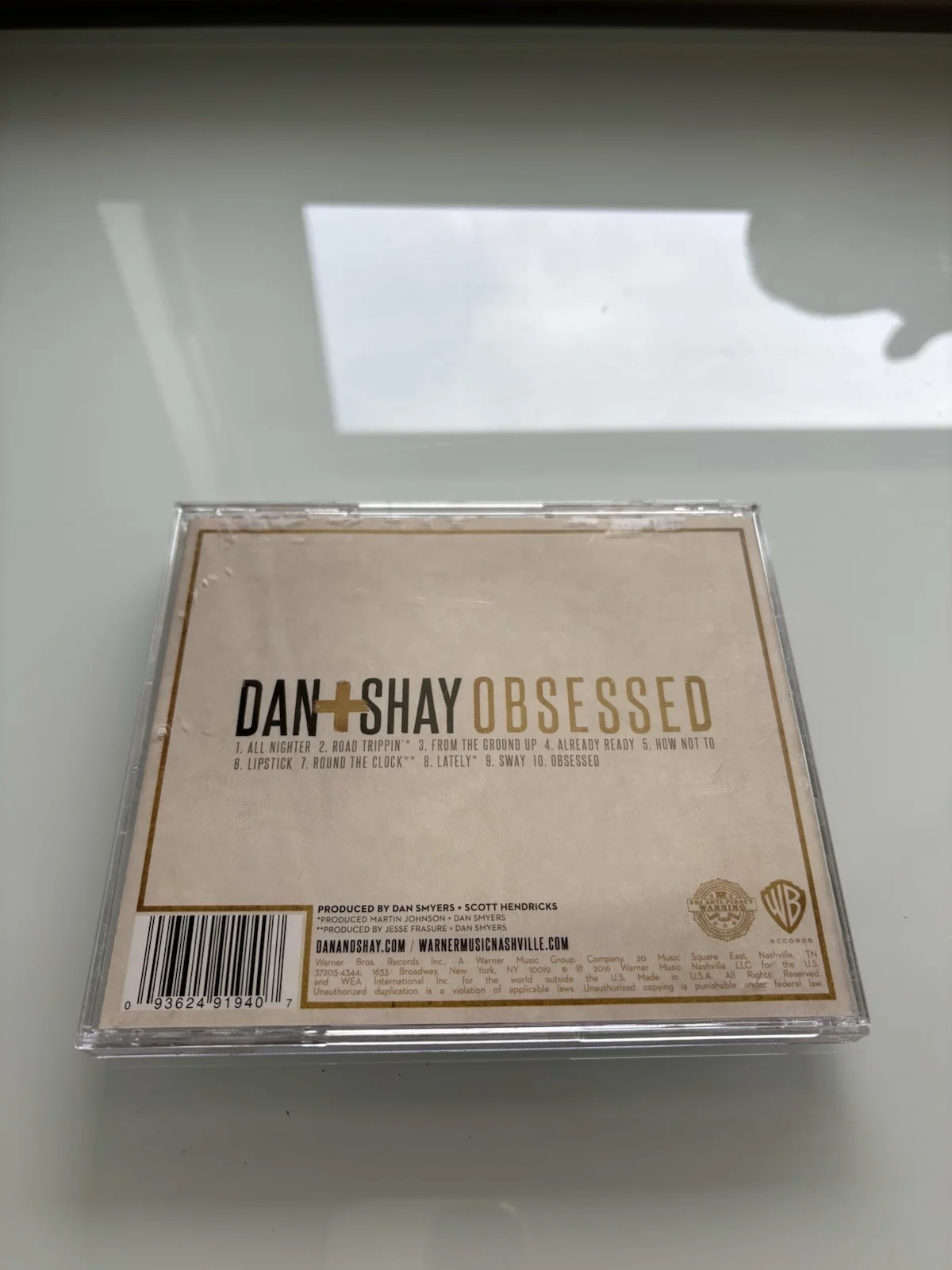 Dan + Shay Obsessed Autographed CD Original Signed Country Music, image 4