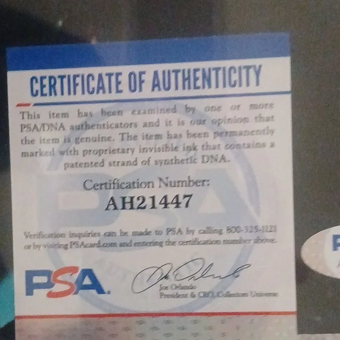 Fast and furious Original Autographed Movie Photograph PSA/DNA Authenticated COA, image 2