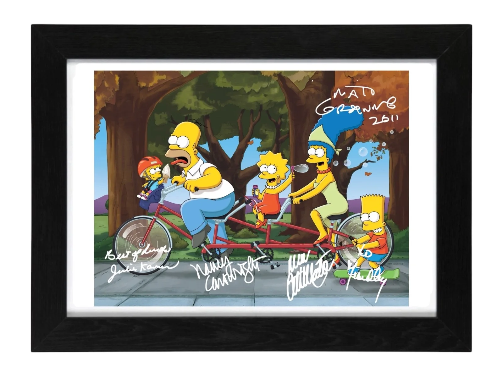 The Simpsons Thornton Signed Autograph PHOTO Pre Print Film 6x4/A4/A4 Framed, image 3