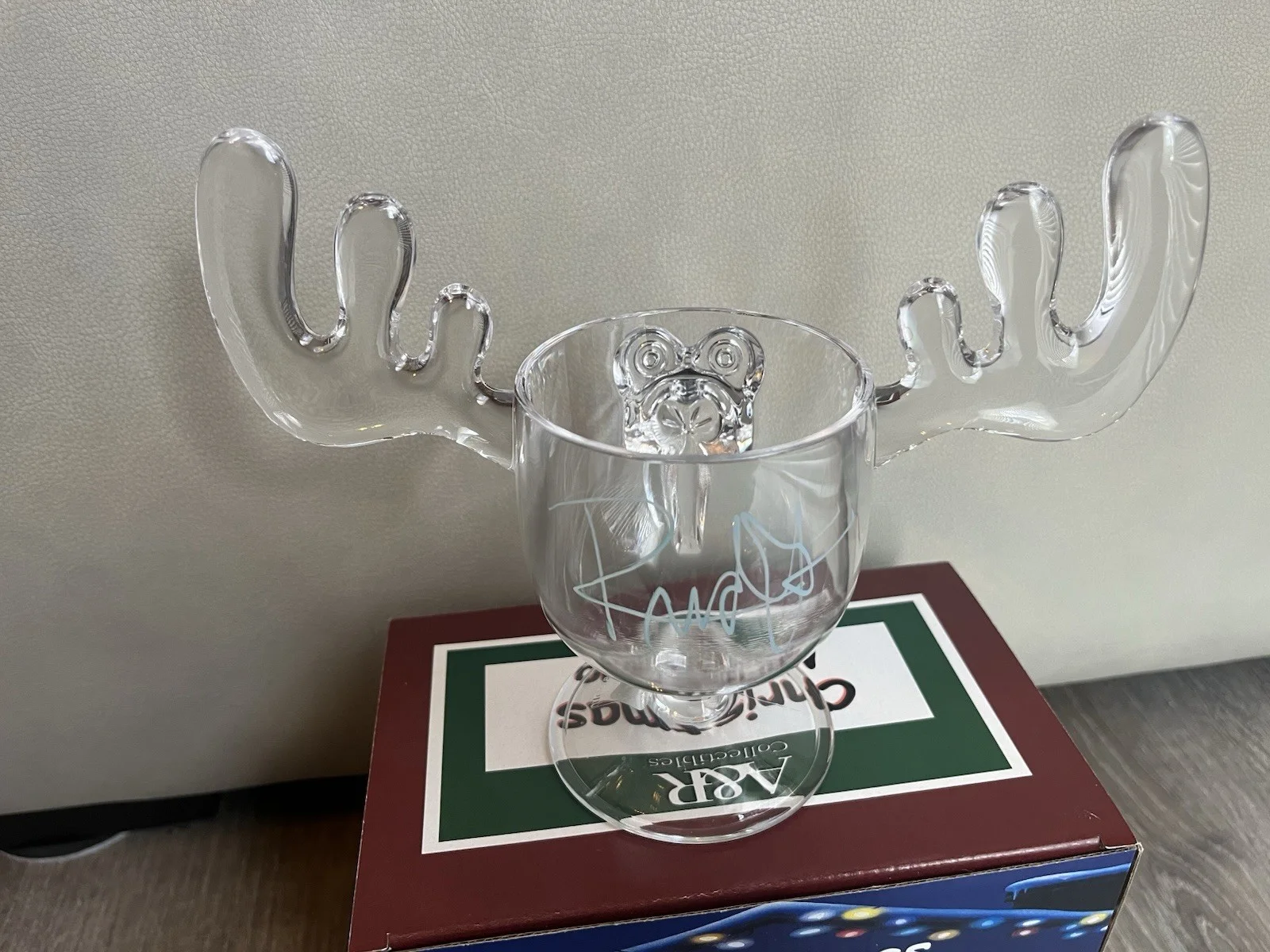Randy Quaid — Randy Quaid Signed Cousin Eddie Moose Mug Beckett COA Christmas Vacation Auto, изображение 3