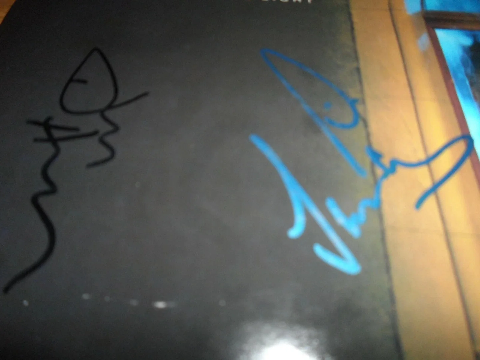 DEEP PURPLE AUTHENTIC AUTOGRAPHED/SIGNED VINYL RECORD ALBUM--ROGER GLOVER + 2, image 2