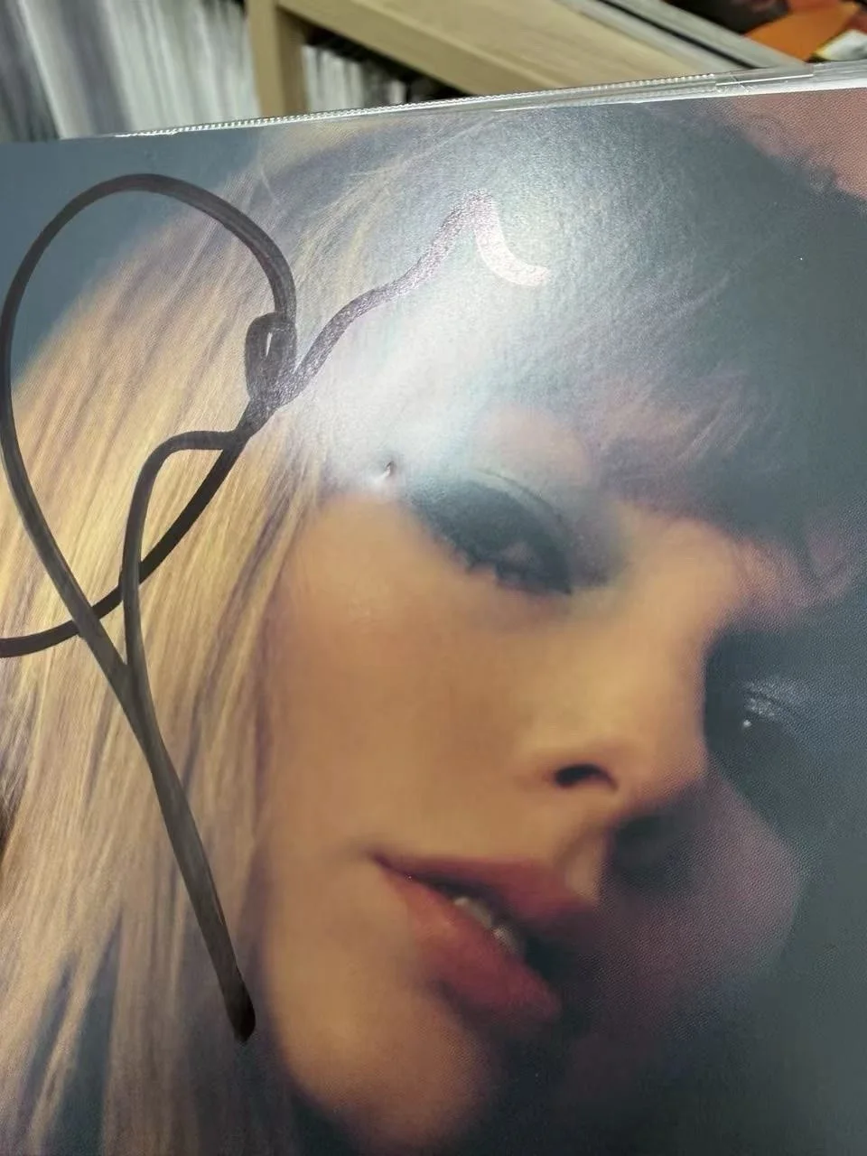 SIGNED Midnights Taylor Swift Mahogany CD Autographed, image 2