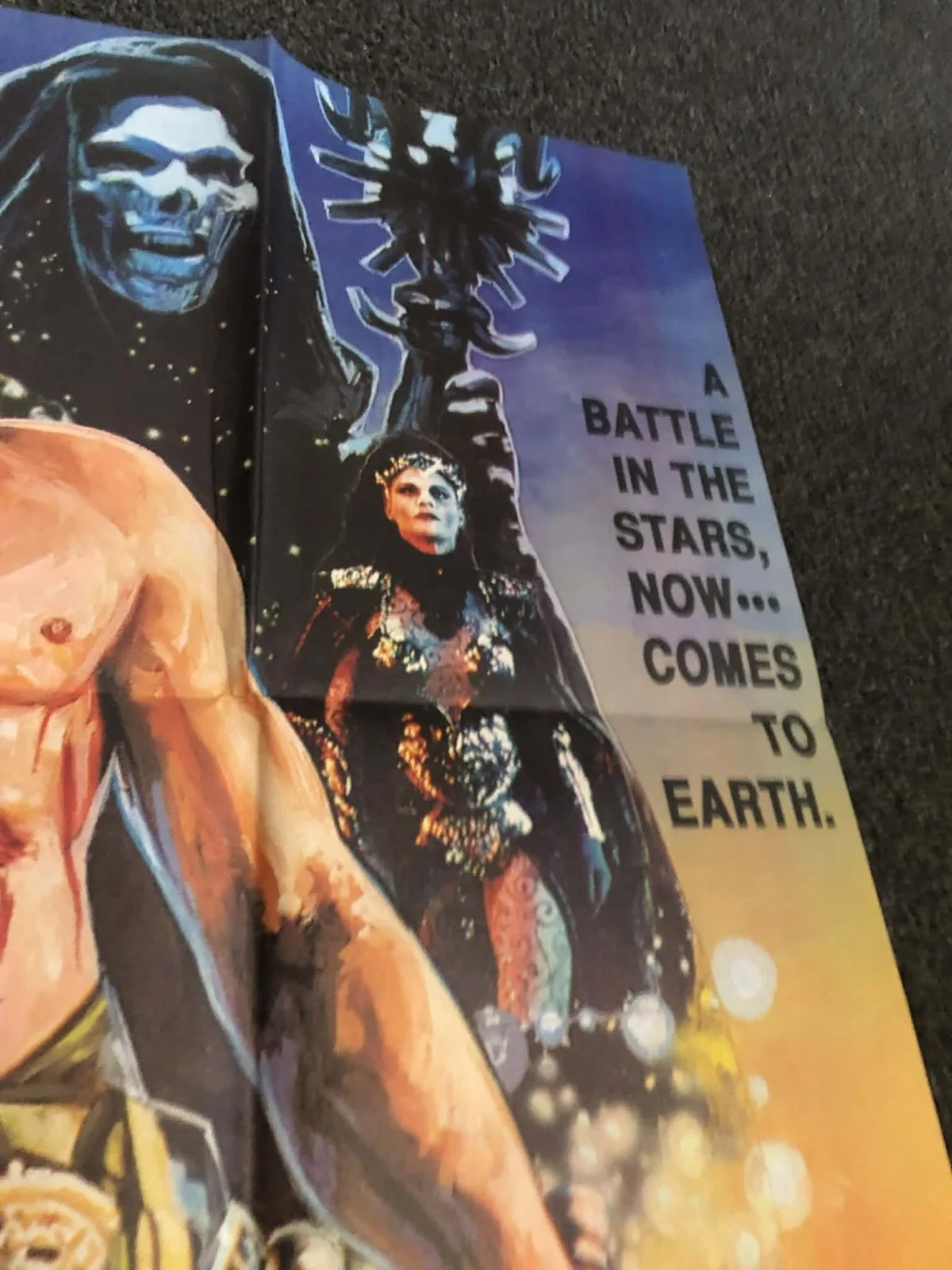 He Man /Pakistan Version Original Release Poster Very Rare, image 2