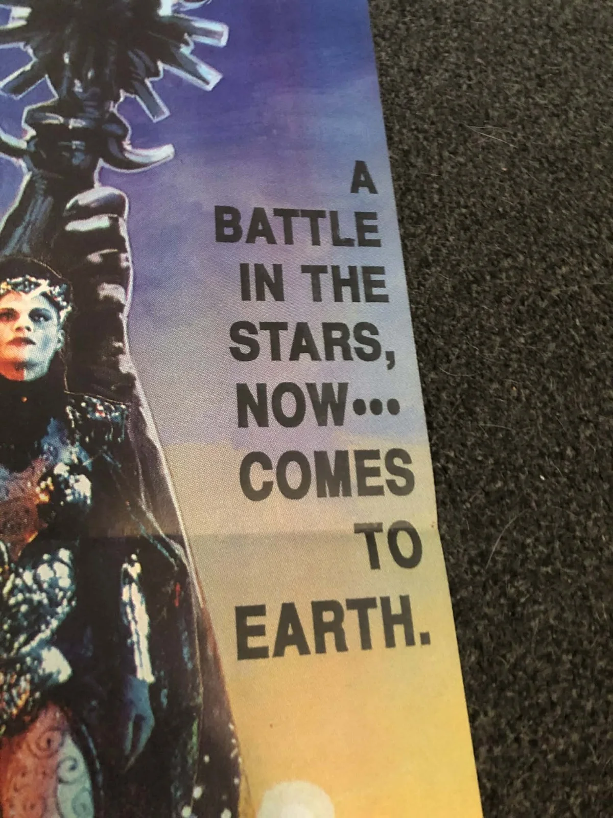 He Man /Pakistan Version Original Release Poster Very Rare, image 3