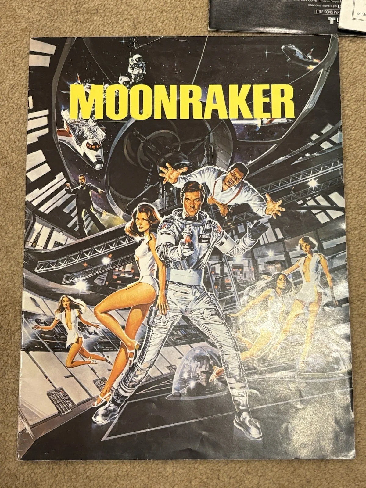 James Bond Official Movie Brochures: Moonraker, For Your Eyes Only & Octopussy, изображение 5