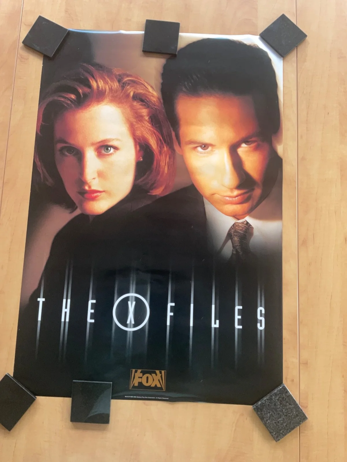 The X Files Movie Advance one sheet poster S/S 27 x 40 inch, изображение 2