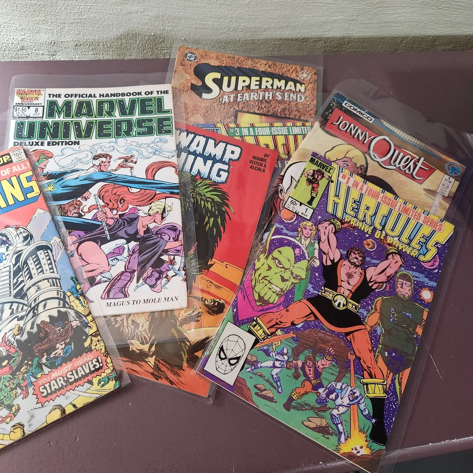 16 DC, Marvel Flash Batman Superman Captain Marvel Hercules John Quist Avengers, image 2