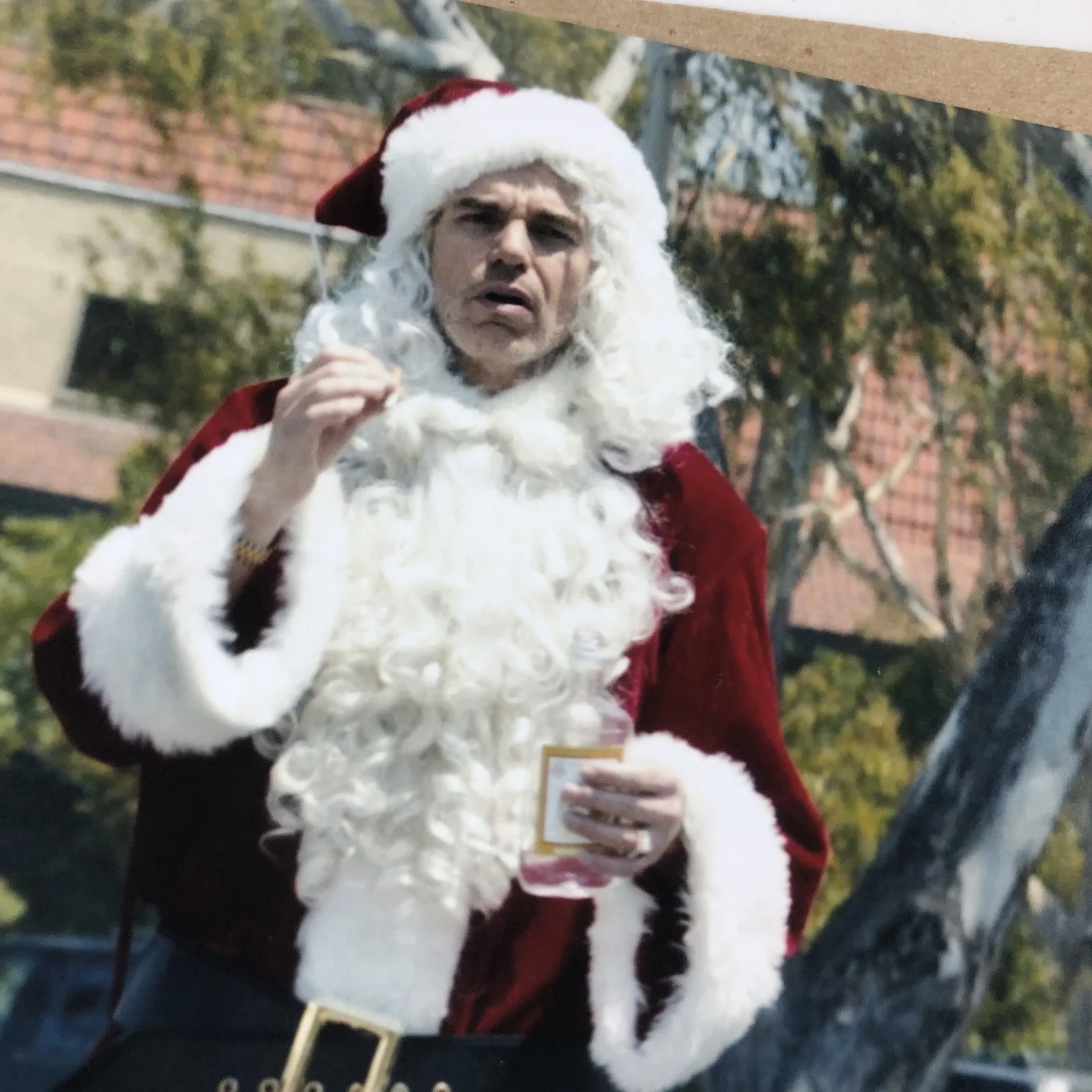 8x10 Bad Santa Photo w/Billy Bob Thorton & Marcus Signed by Tony Cox Beckett COA, изображение 5