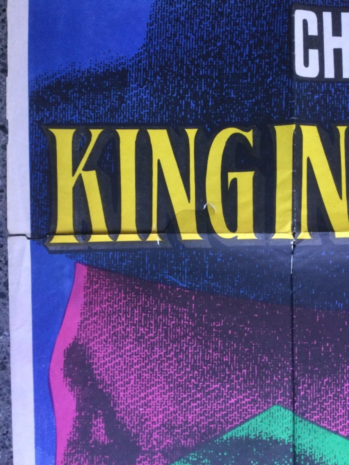 Indian NFDC Charlie Chaplin one-sheet movie poster - King in New York 725 x 1010, изображение 2