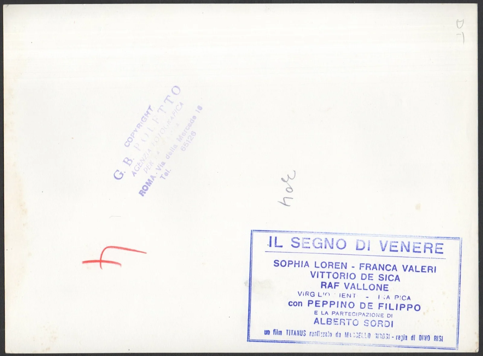 IL SEGNO DI VENERE 1955 Dino Risi - Vittorio De Sica monocle PORTRAIT, image 2