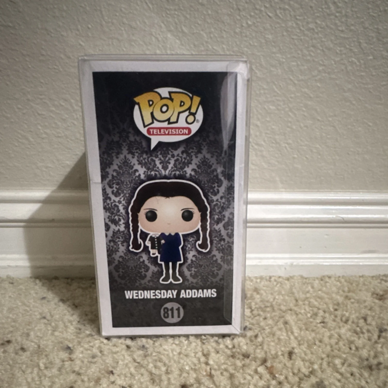 Funko Pop Autographed Wednesday Addams Figure The Addams Family Television, изображение 4