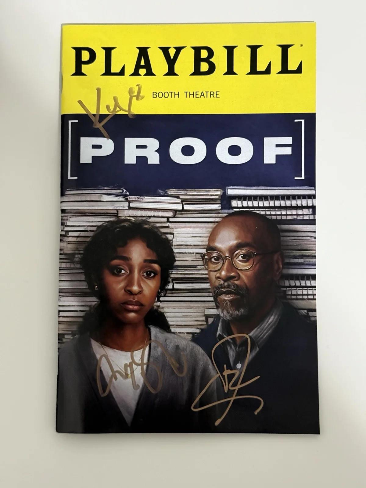 Kara Young, Ayo Edebiri, Don Cheadle — Proof 2026 Signed Broadway Playbill x3 Kara Young, Ayo Edebiri, Don Cheadle, изображение 2
