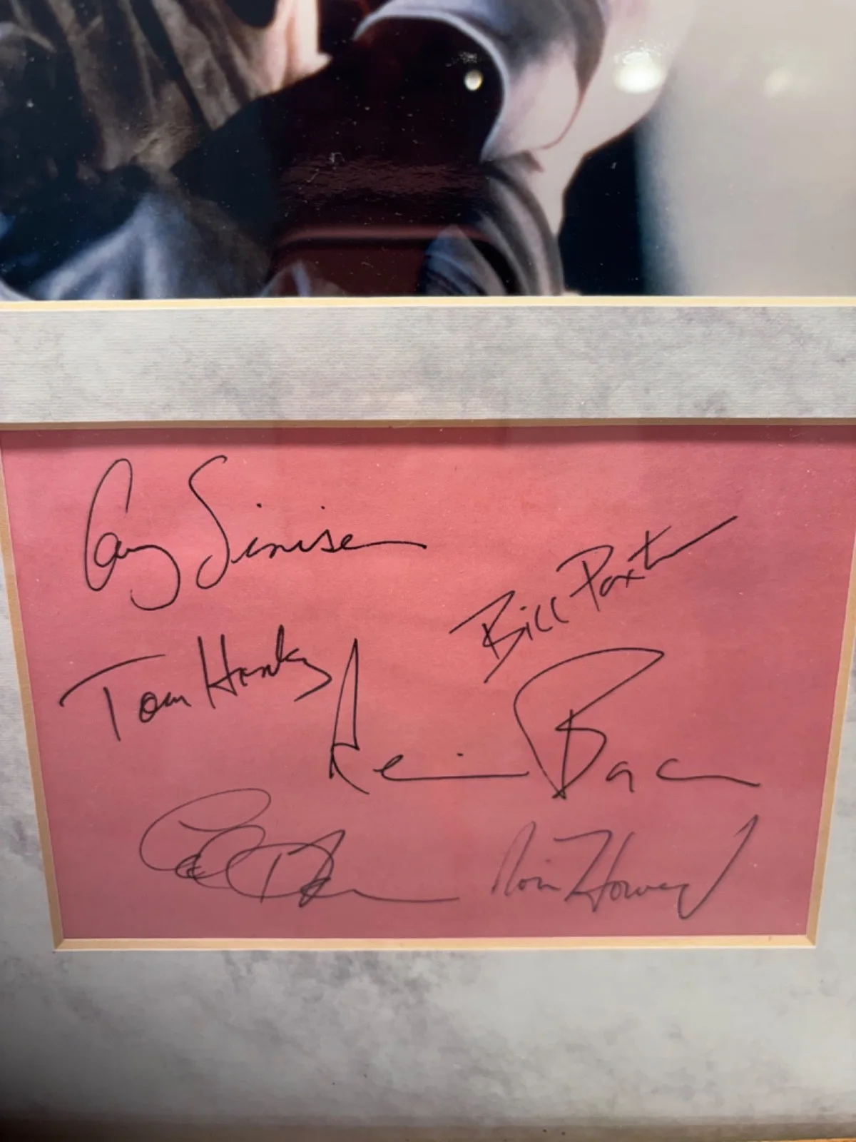 Apollo 13 Signed Framed photo, Hanks, Paxton, Bacon, Howard, Harris +1, изображение 2