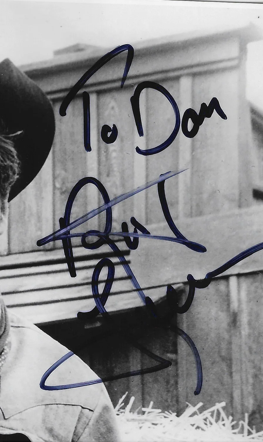 ROBERT FULLER WESTERN STAR SIGNED 8X10 LARAMIE SEE SCAN DESCRIPTIONS B4U BID, изображение 2