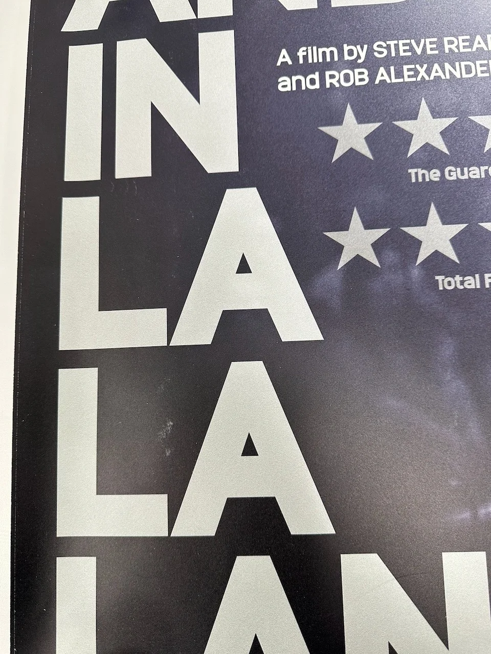 Gary Numan: Android in La La Land (2015) Original UK Quad Cinema Poster, изображение 3
