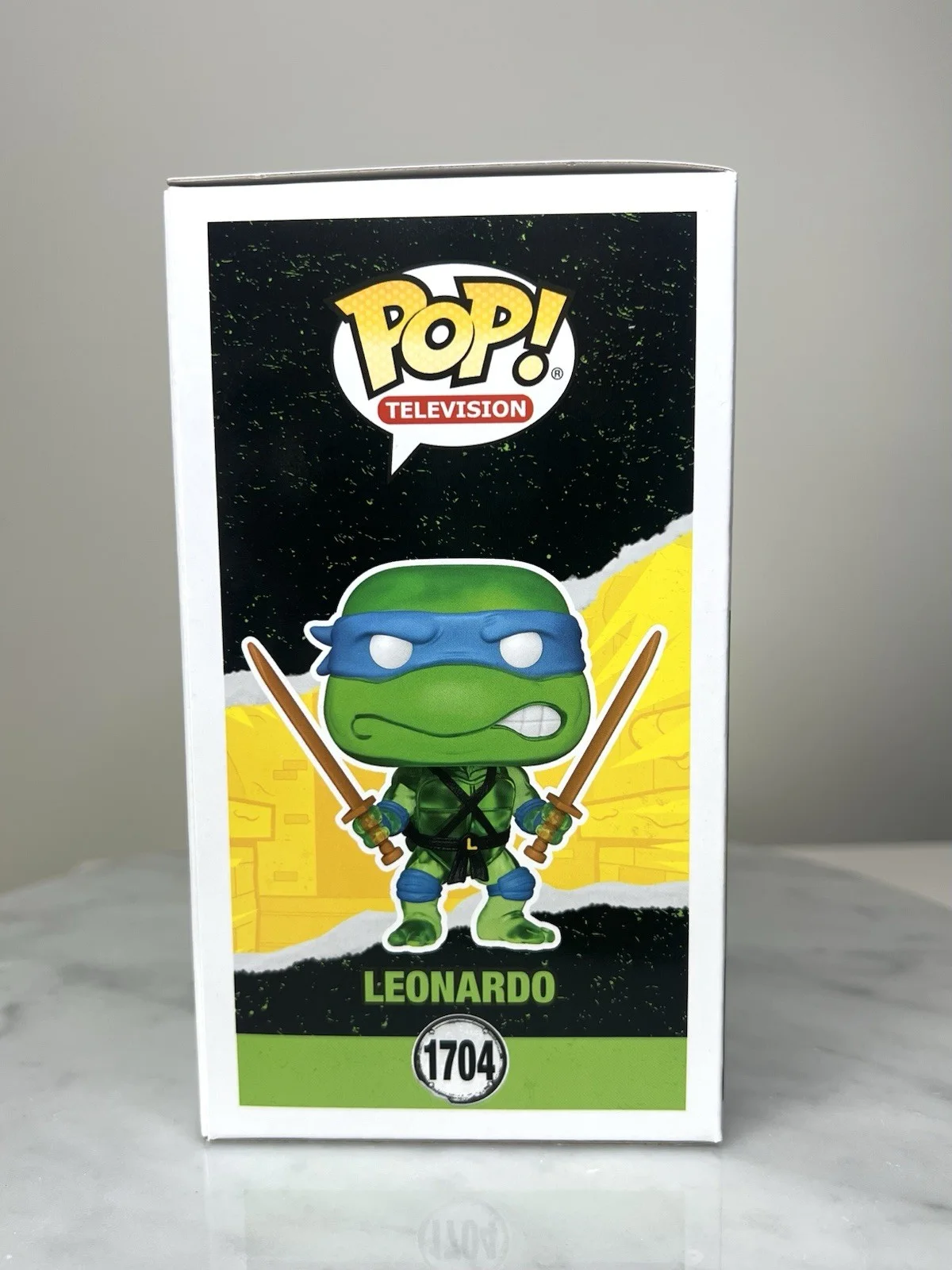 Jason Biggs — Jason Biggs Signed Leonardo Action Figure Signed Funko Pop SWAU COA, image 5
