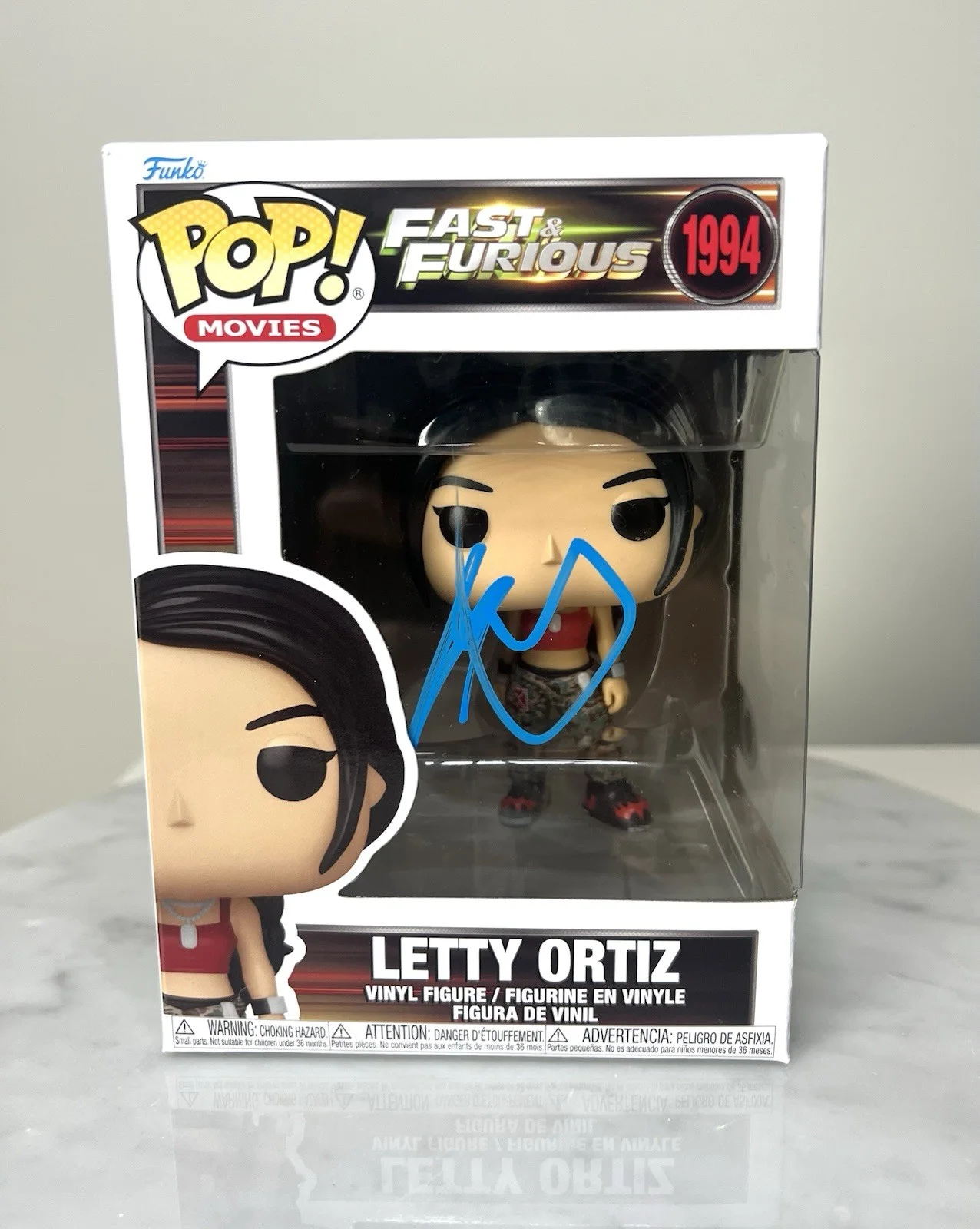 Michelle Rodriguez — Michelle Rodriguez Letty Oritz Signed Funko Pop SWAU COA