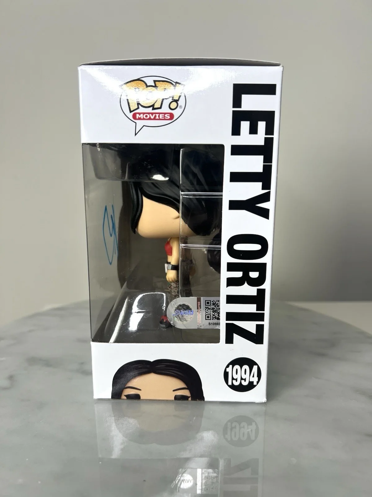 Michelle Rodriguez — Michelle Rodriguez Letty Oritz Signed Funko Pop SWAU COA, изображение 3