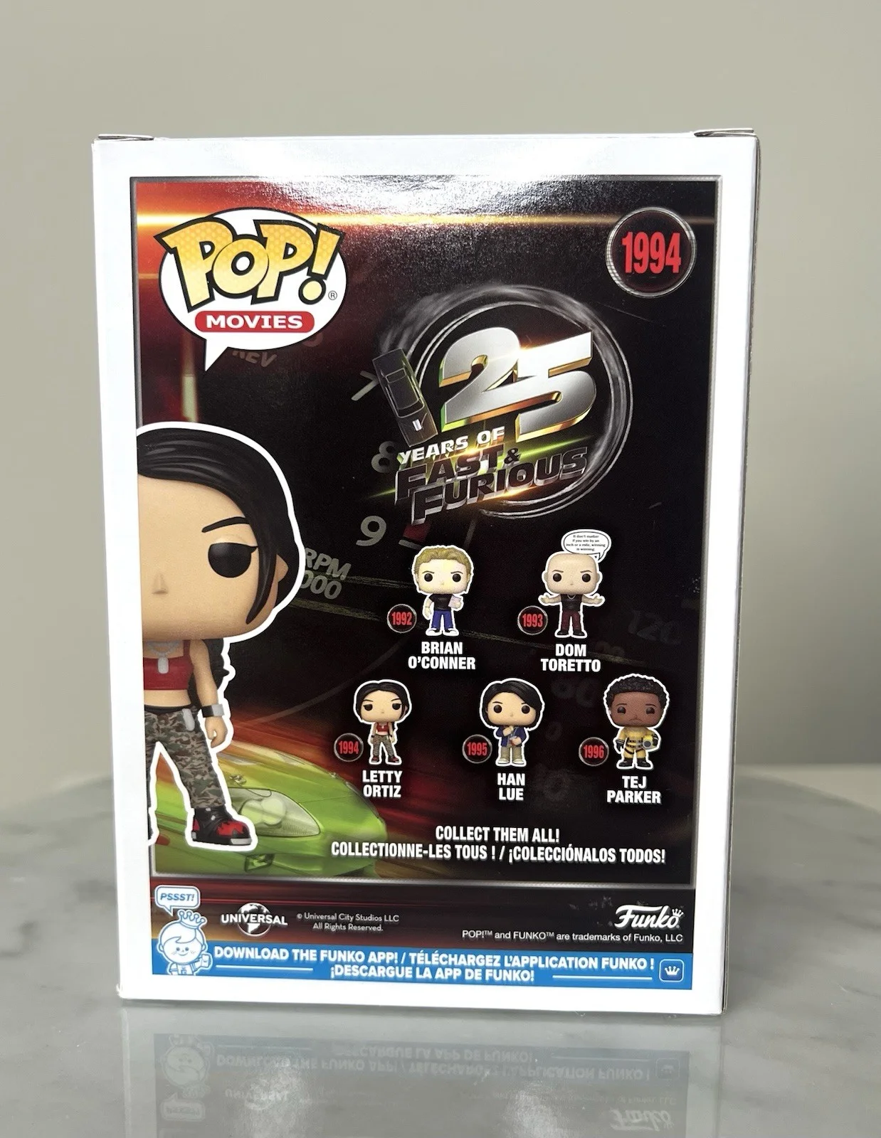 Michelle Rodriguez — Michelle Rodriguez Letty Oritz Signed Funko Pop SWAU COA, изображение 4