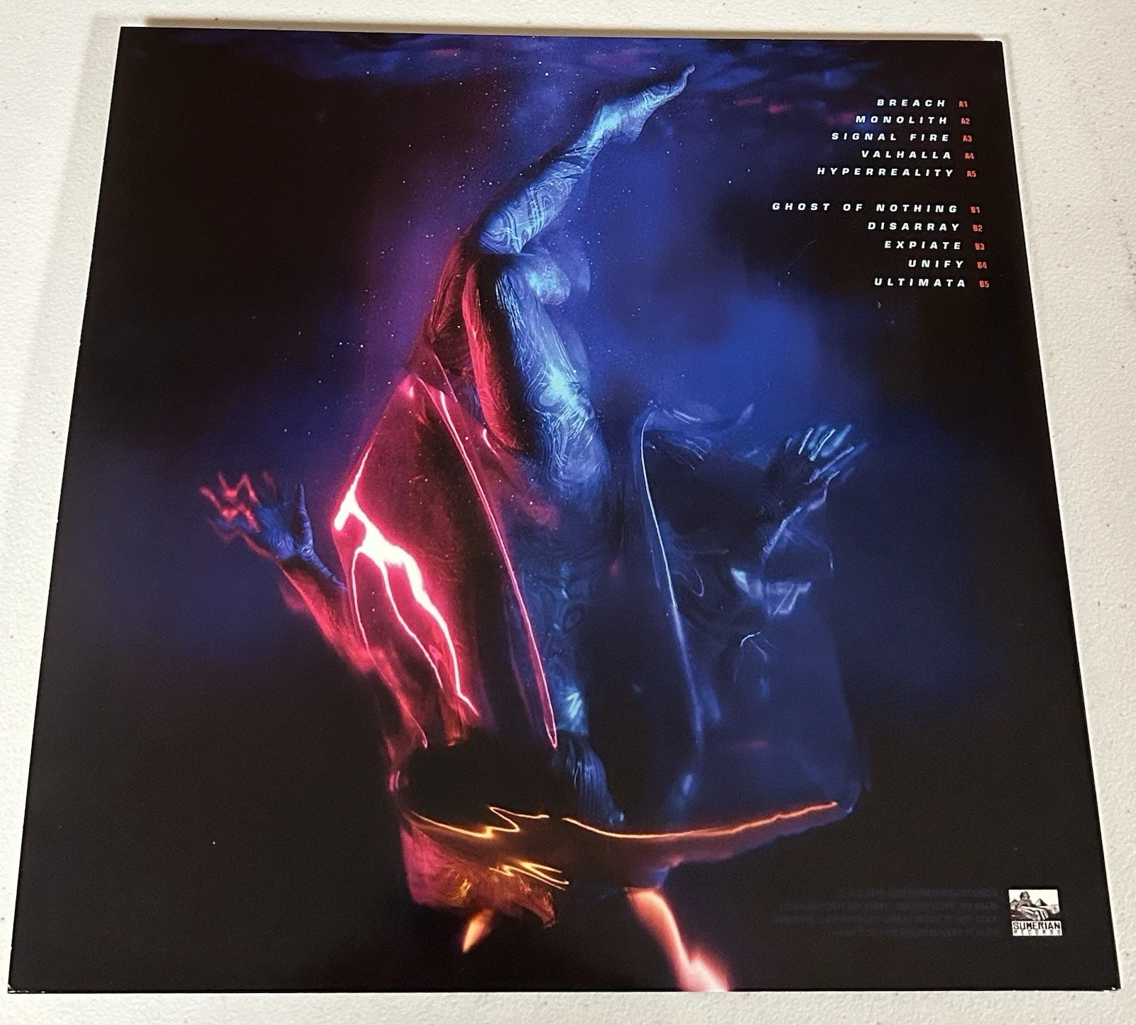 ERRA AUTOGRAPHED SIGNED NEON LP VINYL ALBUM WITH JSA COA # CM86186, image 4