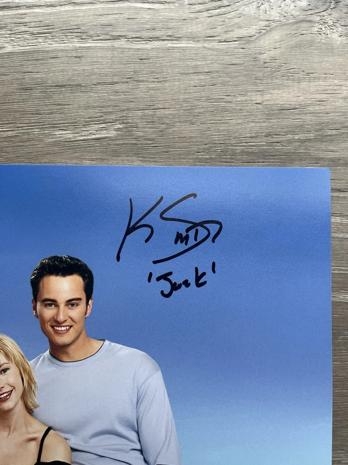 Kerr Smith — Kerr Smith Signed Dawsons Creek 11x14 Photo JSA COA Jack, image 4