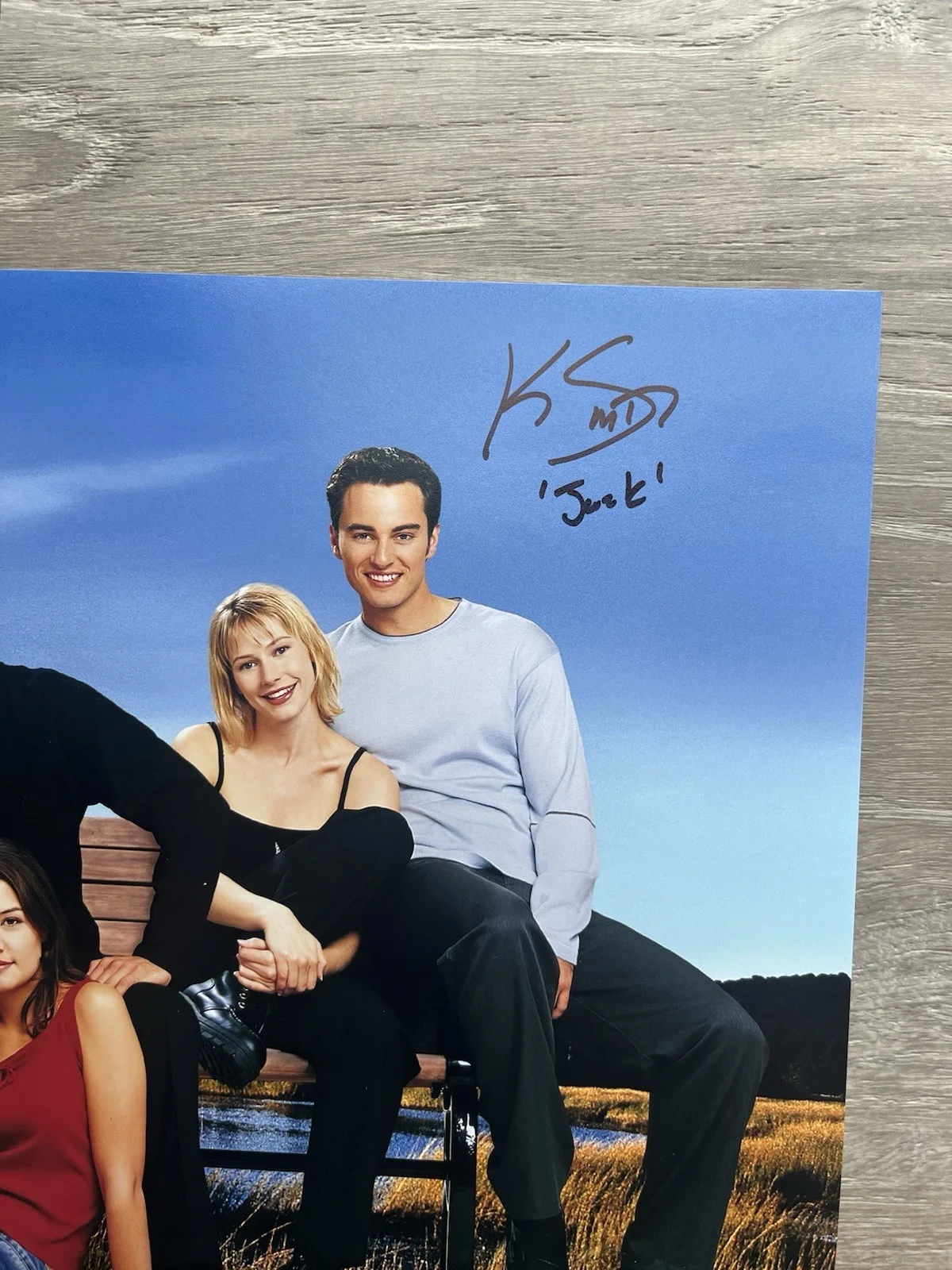 Kerr Smith — Kerr Smith Signed Dawsons Creek 11x14 Photo JSA COA Jack, image 5