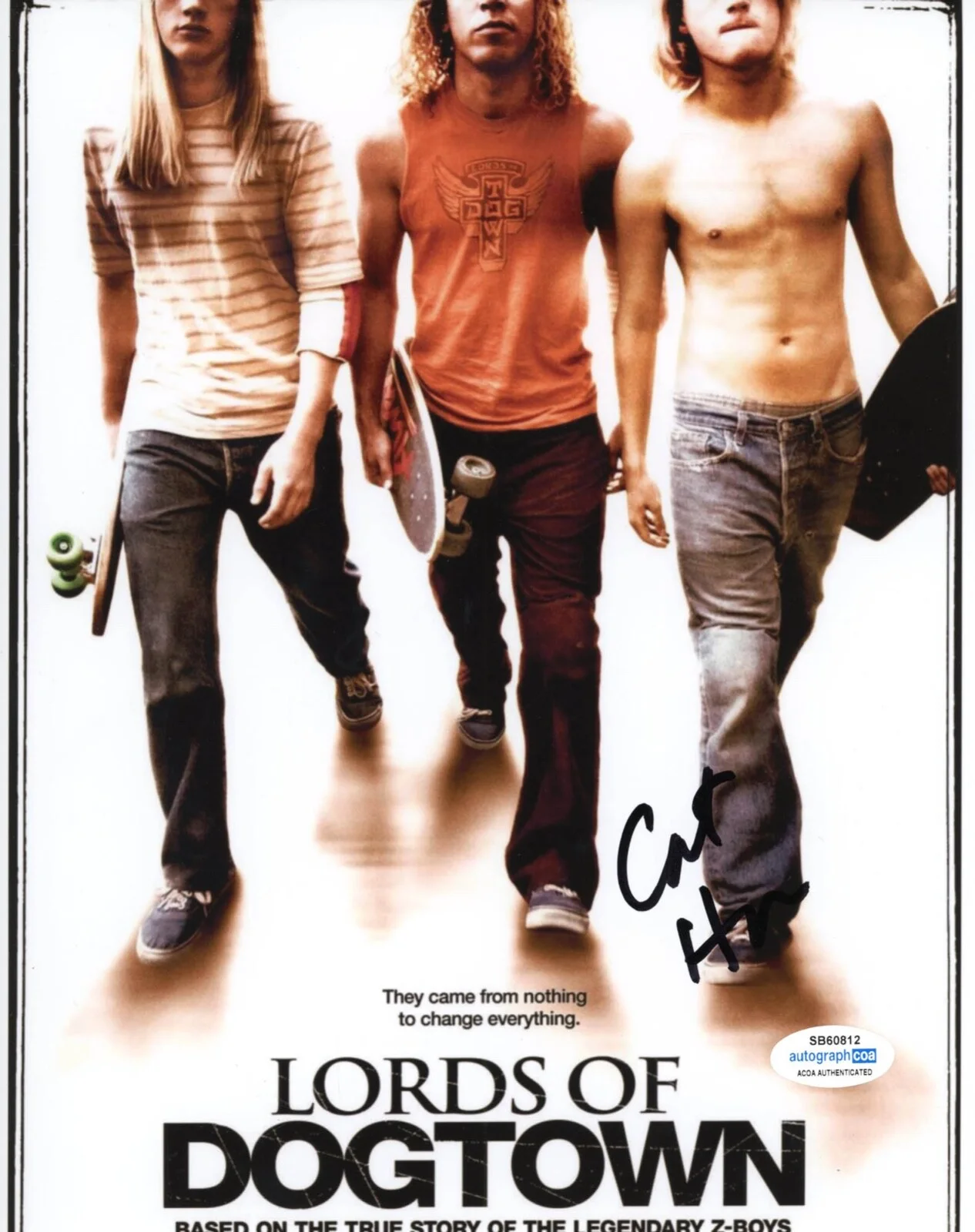 CATHERINE HARDWICKE — Catherine Hardwicke signed "LORDS OF DOGTOWN" 8x10 Photo d EXACT PROOF Dir ACOA, изображение 4
