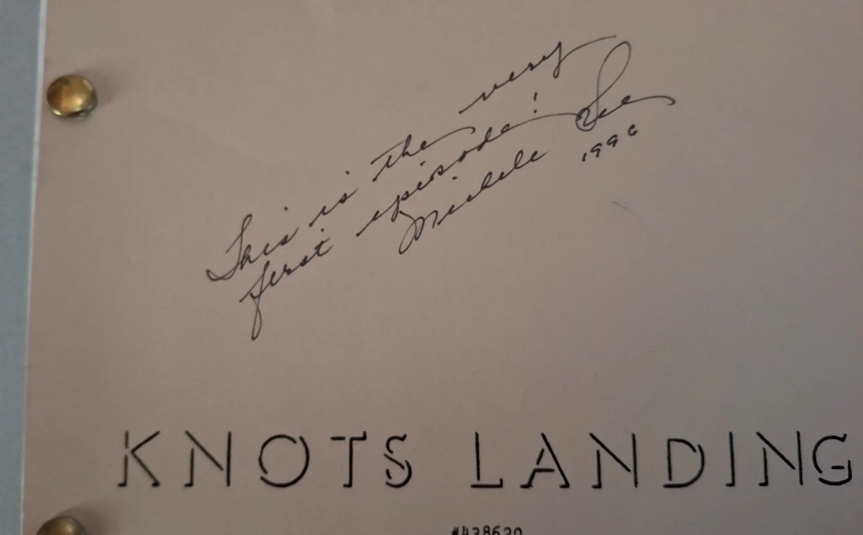 Michele Lee — Michele Lee Autographed Original First Script, "Knots Landing" Final Draft, image 2