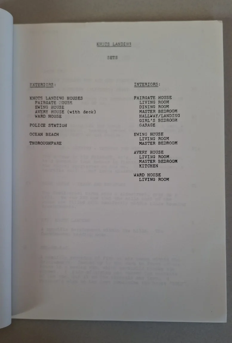 Michele Lee — Michele Lee Autographed Original First Script, "Knots Landing" Final Draft, image 5