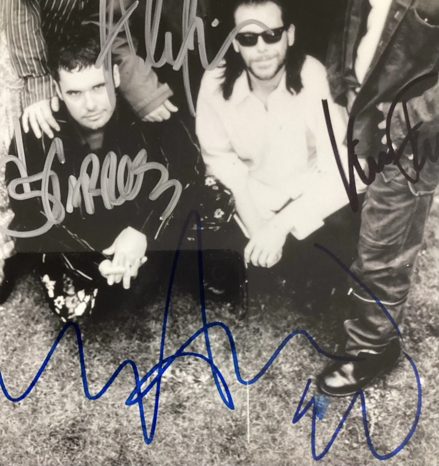 Michael Hutchence Signed Photo 8x10 INXS Complete 6 Autographs Music PSA/DNA, image 3