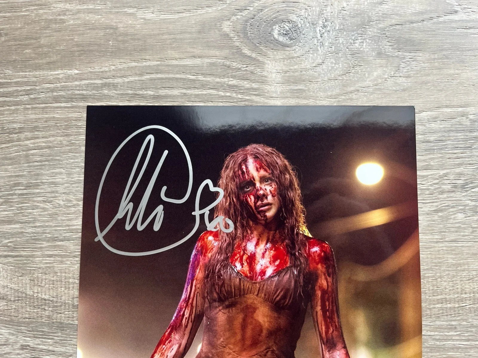 Chloe Grace Moretz — Chloe Grace Moretz Signed Carrie 8x10 Photo Celebrity Authentics COA Horror, изображение 3