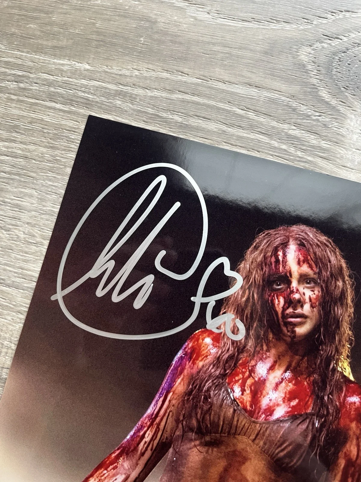 Chloe Grace Moretz — Chloe Grace Moretz Signed Carrie 8x10 Photo Celebrity Authentics COA Horror, изображение 4
