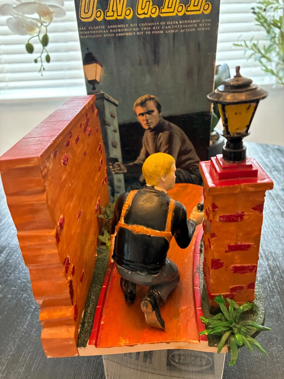 THE MAN FROM UNCLE AURORA BUILT MODEL KIT + BOX + INSTRUCTIONS SUPERB RARE 1966, image 3