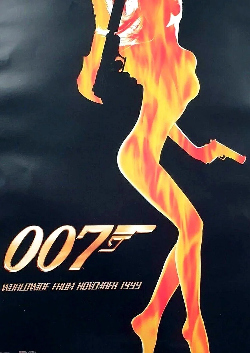 James Bond 007 The World Is Not Enough Vintage Poster A2 Size 1999 Film Memorabi, изображение 3