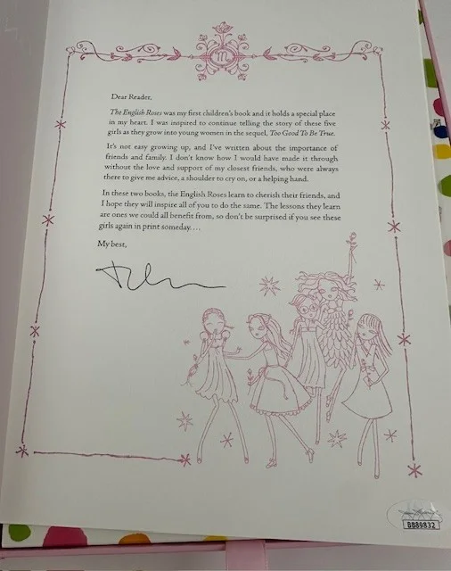 Madonna The English Roses Autographed Book Set 1423/1500 (JSA LOA), image 4